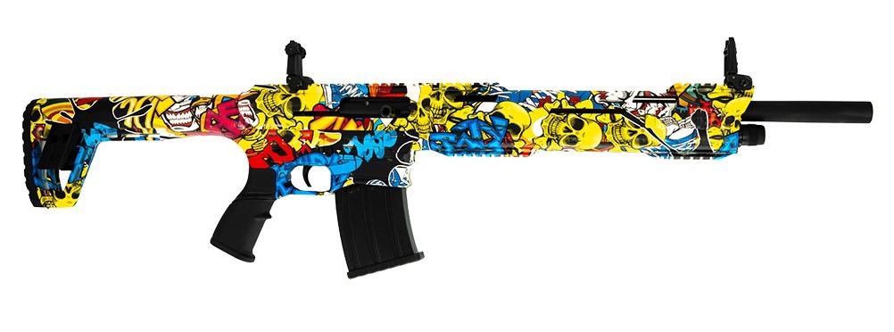 TOK TAR 12 GAUGE STICKER BOMB - Win Repeating Arms Promotion